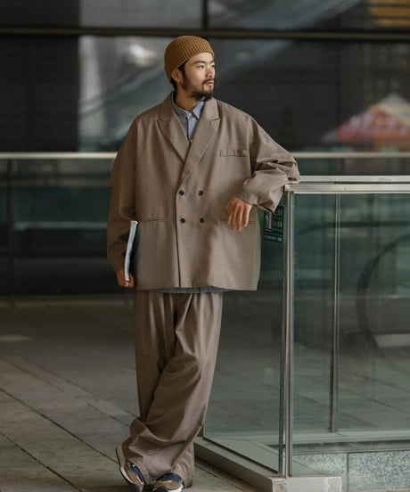 Milk Tea Wide Leg Pants