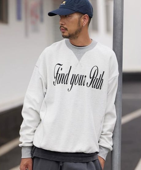 Retro Letter Print Sweatshirt