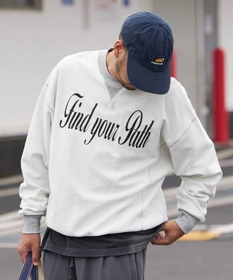 Retro Letter Print Sweatshirt