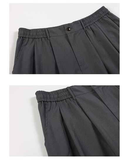 Tuck Drape Easy Short Pants / 2color