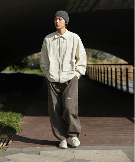 LOOSE WIDE PANTS / 2COLORS
