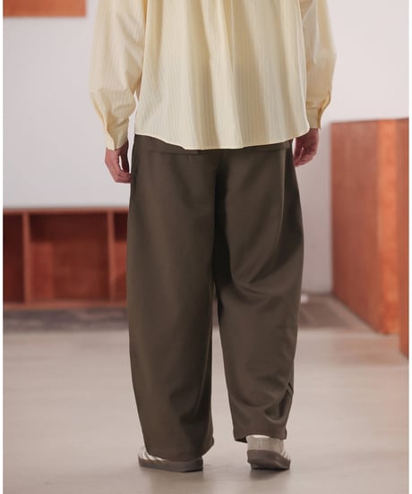 Button Detail Easy Slacks Pants  / 2color