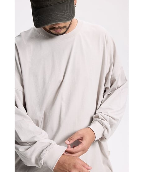 Drape Loose Clear Cutsew / 4color