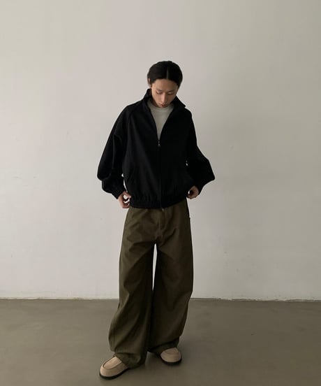 Retro Wide-Leg Work Pants