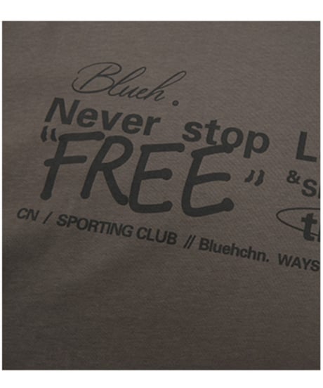 WIDE LOOSE FREE TEE / 2COLORS