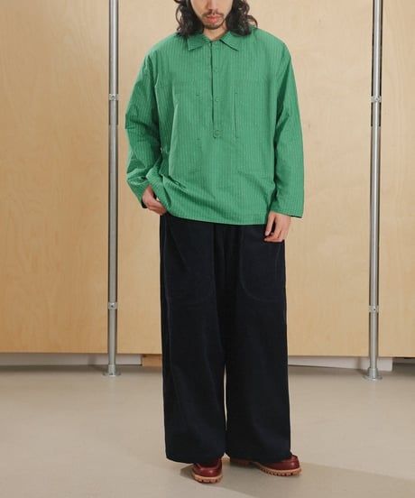 Workers Pocket Wide Corduroy Pants