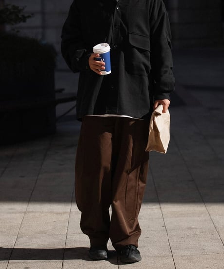 Wide Straight Tuck Easy Pants / 3color