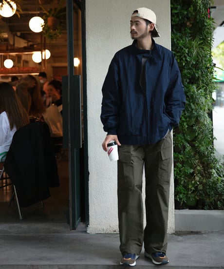 LOOSE FIT EASY CARGO PANTS / 3COLORS