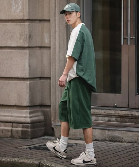 CUT OFF EASY SHORTS / 4COLORS