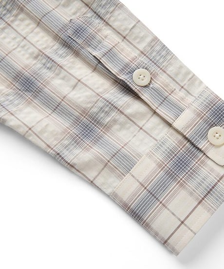 Retro Plaid Cotton Check Shirt
