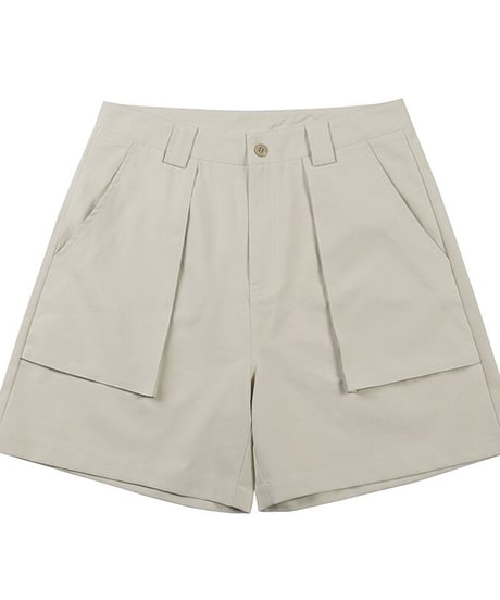 Clear Baker Wide Short Pants