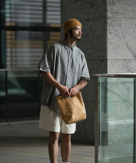 RELAXED CHECK SHIRT / 2COLOR
