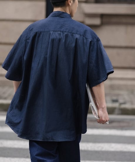 Regular Loose Light Denim Shirt