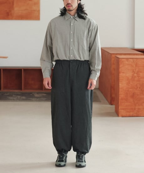Fade Black Easy Rib Pants