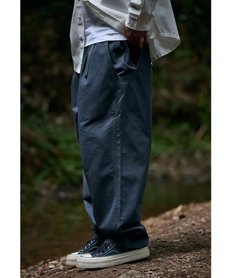 Minimal Design Easy Tapered Pants / 4color