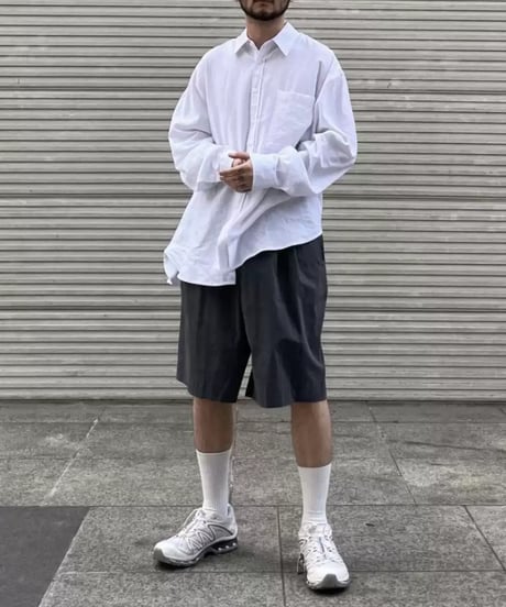 【在庫限り】 Essential Loose-Fit Oversized Shirt