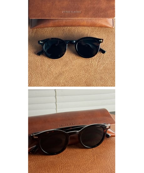 Classic Round Frame Sunglasses / 4color