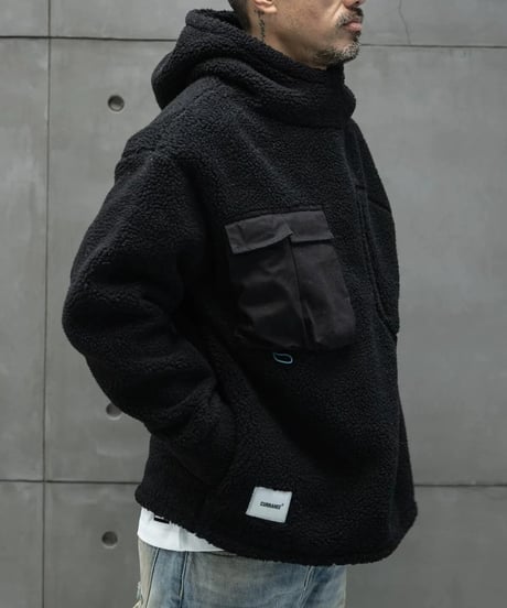【Currahee×Keels】 Thick Multi-Pocket Hooded Jacket