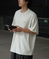 Separate Color Loose Silhouette T-shirt / 3color