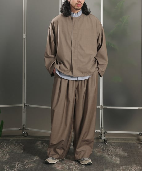 Relaxed Wide Easy Trousers / 2color
