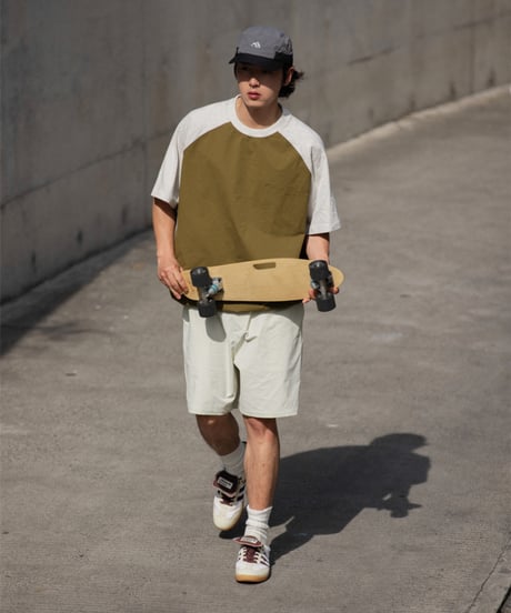 RAGLAN BYCOLOR TEE / 2COLORS