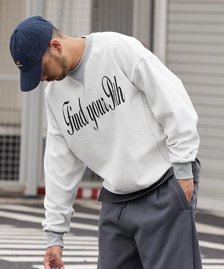 Retro Letter Print Sweatshirt