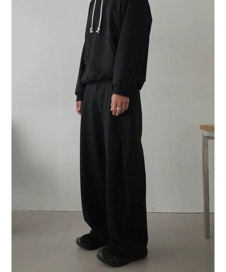 Heavyweight Draped Sweatpants / 2color