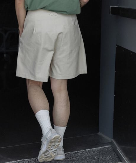 Clear Baker Wide Short Pants