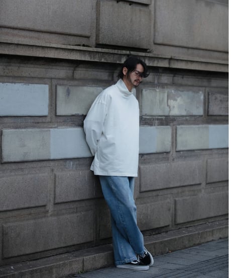 WIDE LEG STRAIGHT DENIM / 2COLORS