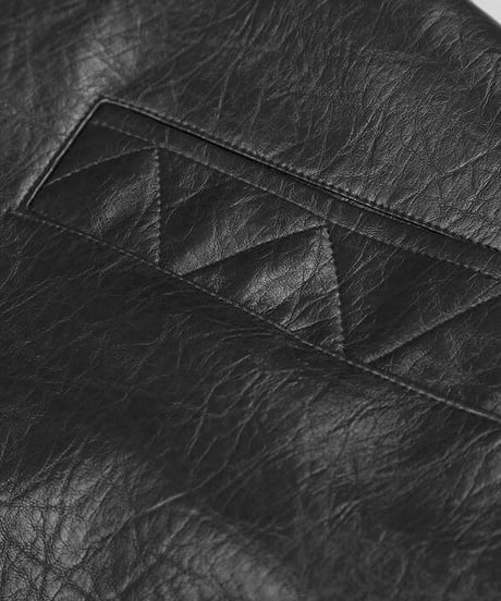 Leather Over Blouson