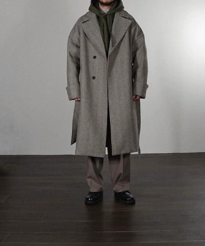 Herringbone Tweed Coat | keels