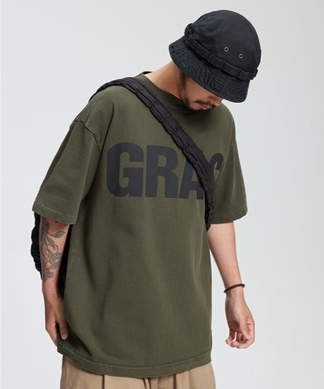 Big Logo Gras Tee / 2colors