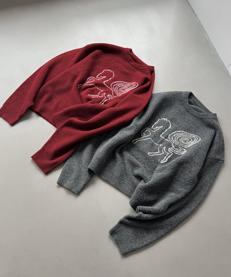 Color Block Heavyweight Sweater