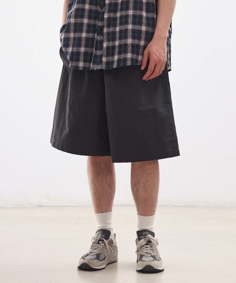 Split Wide Loose Easy Short Pants / 4color