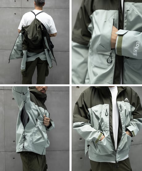 【Currahee×Keels】 Outdoor Multi-Pocket Jacket / 3color