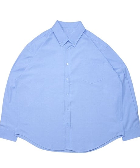 Oversized Oxford Button Shirt / 2colors