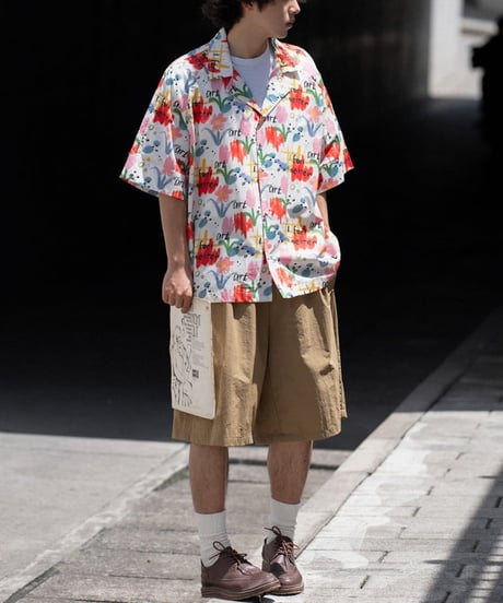 Split Wide Loose Easy Short Pants / 4color