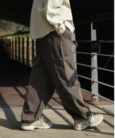 LOOSE WIDE PANTS / 2COLORS