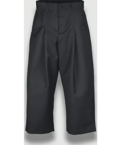 Wide Straight Tuck Pants