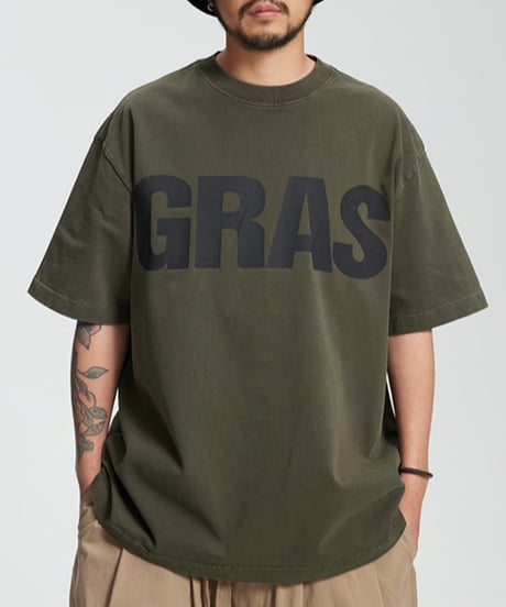 Big Logo Gras Tee / 2colors