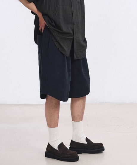Clean Loose Silhouette Easy Short Pants / 3color
