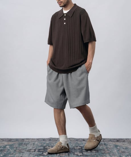 Clear Drape Easy Short Pants / 2color
