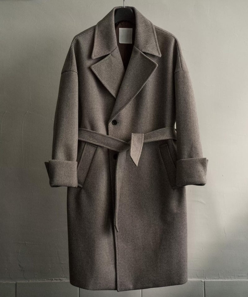 Herringbone Tweed Coat | keels