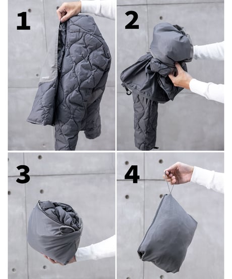 【Currahee×Keels】 Modular Utility Jacket with Quilted Liner / 2color