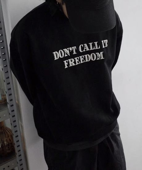 Retro Lettered Sweatshirt