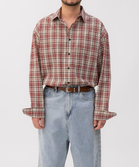 Vintage Check Relax Fit Shirt