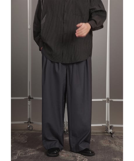 Relaxed Wide Easy Trousers / 2color