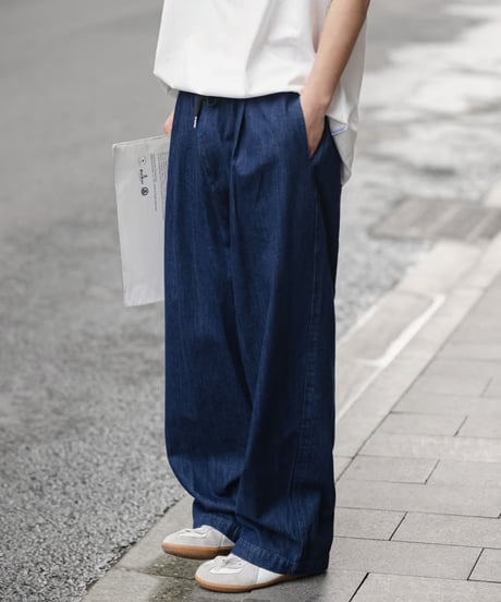 WIDE DENIM PANTS