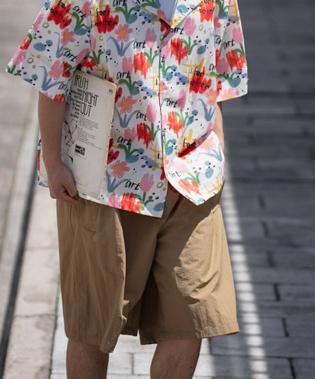 Split Wide Loose Easy Short Pants / 4color