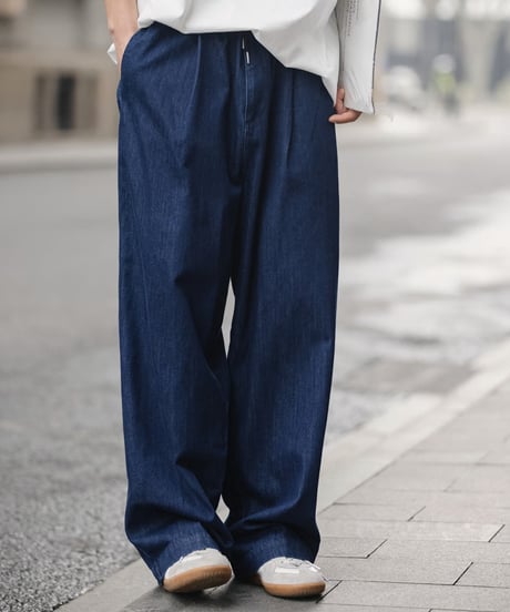 WIDE DENIM PANTS